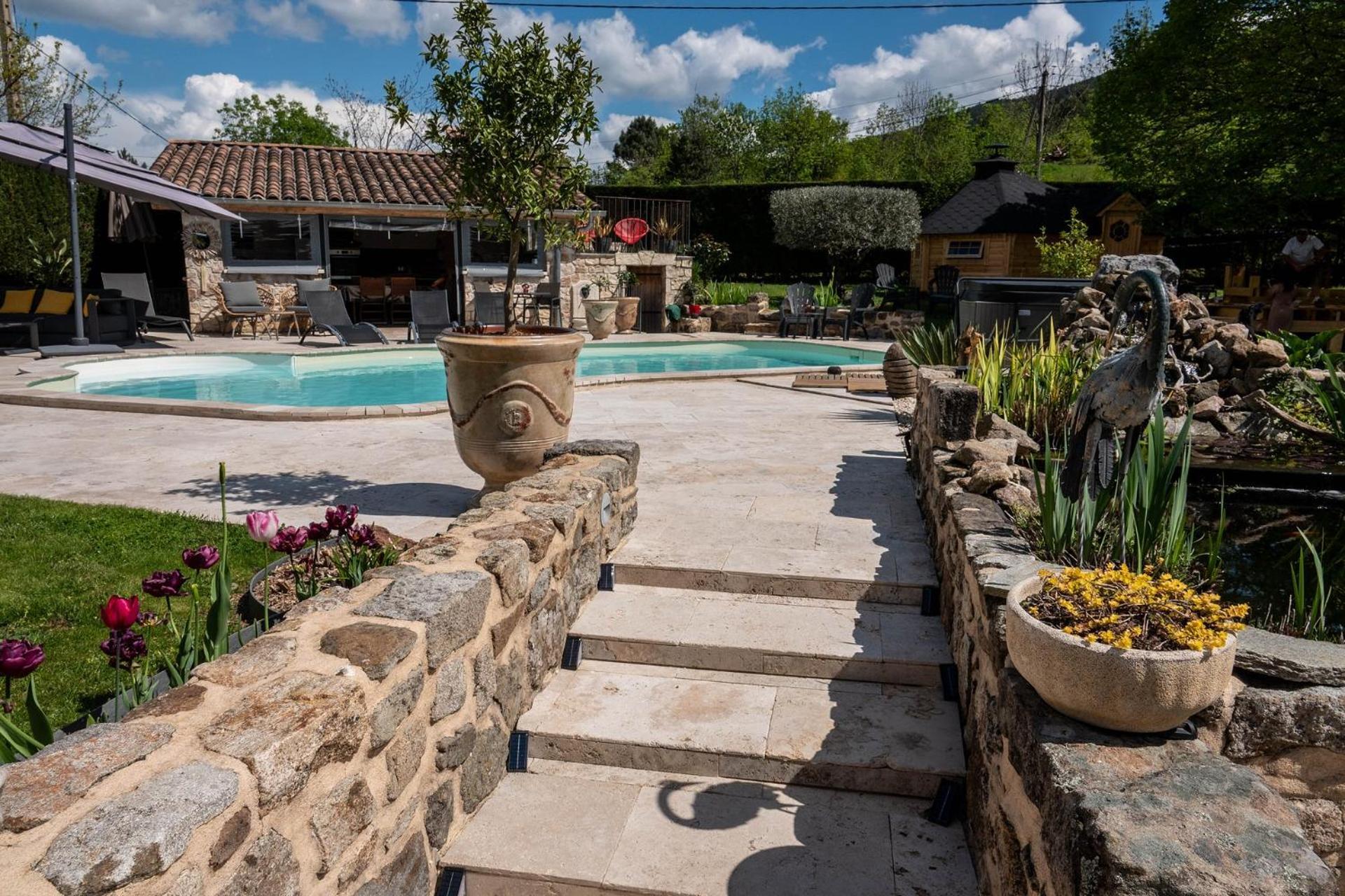 La Babounette Jaujac Exterior photo